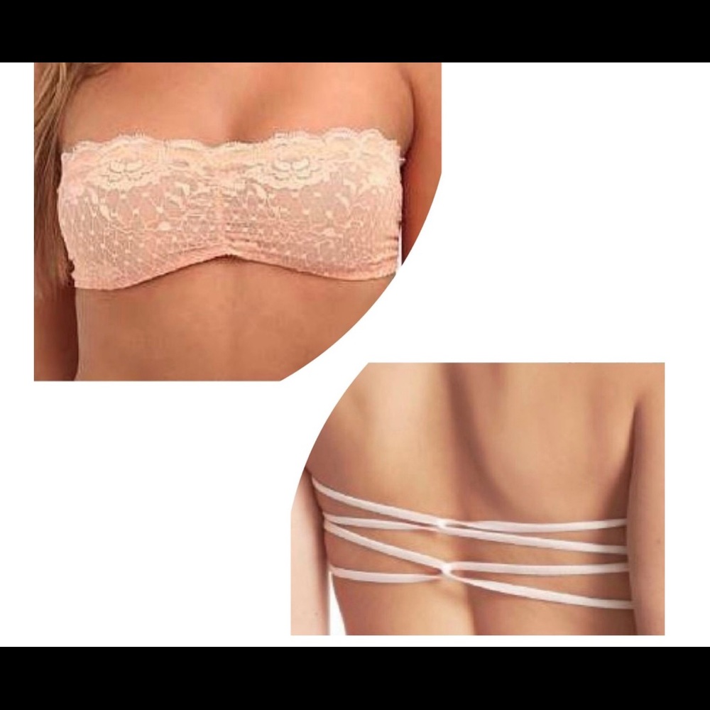 Free People Strappy Bandeau - White